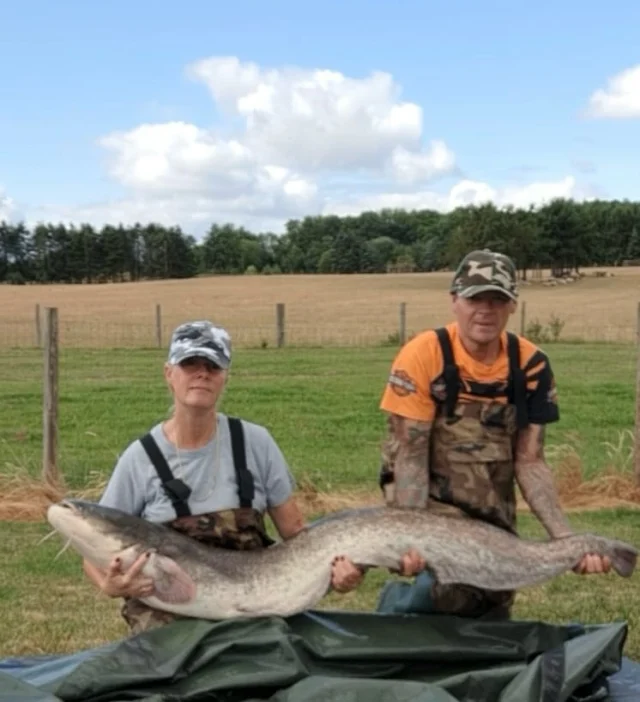 Some captures from Gary and Tina on our catfish water Rosie's syndicate 😎 #rr #catfishing #wellscatfish