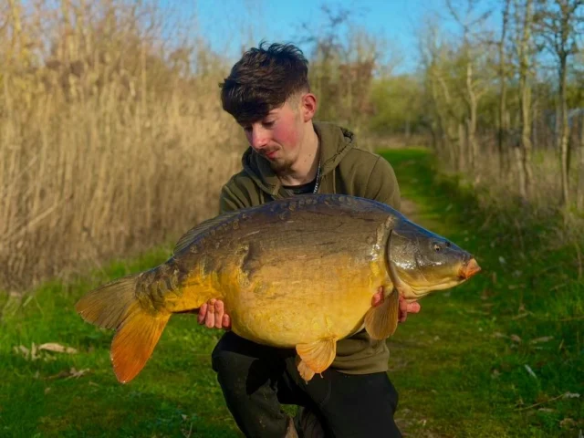 @fs_fishing04 with Stumps at 31.6 one of 9 landed at Arrow Pit on a 48 😎 #30 #arrowmeadowfishery #ap #syndicate #carpfishing